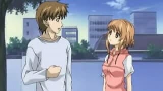 A teen fucks with her boyfriend and uses her Oppais